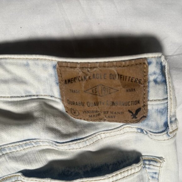 American Eagle Extreme Flex Acid Wash Jeans Size 31x32 - Picture 5 of 9